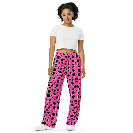 Pink Panther wide-leg pants - 2XS - Sport Finesse