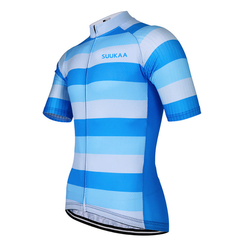 SUUKAA Short Sleeve Men's Cycling Jersey - Style 4 / 3XL - Sport Finesse