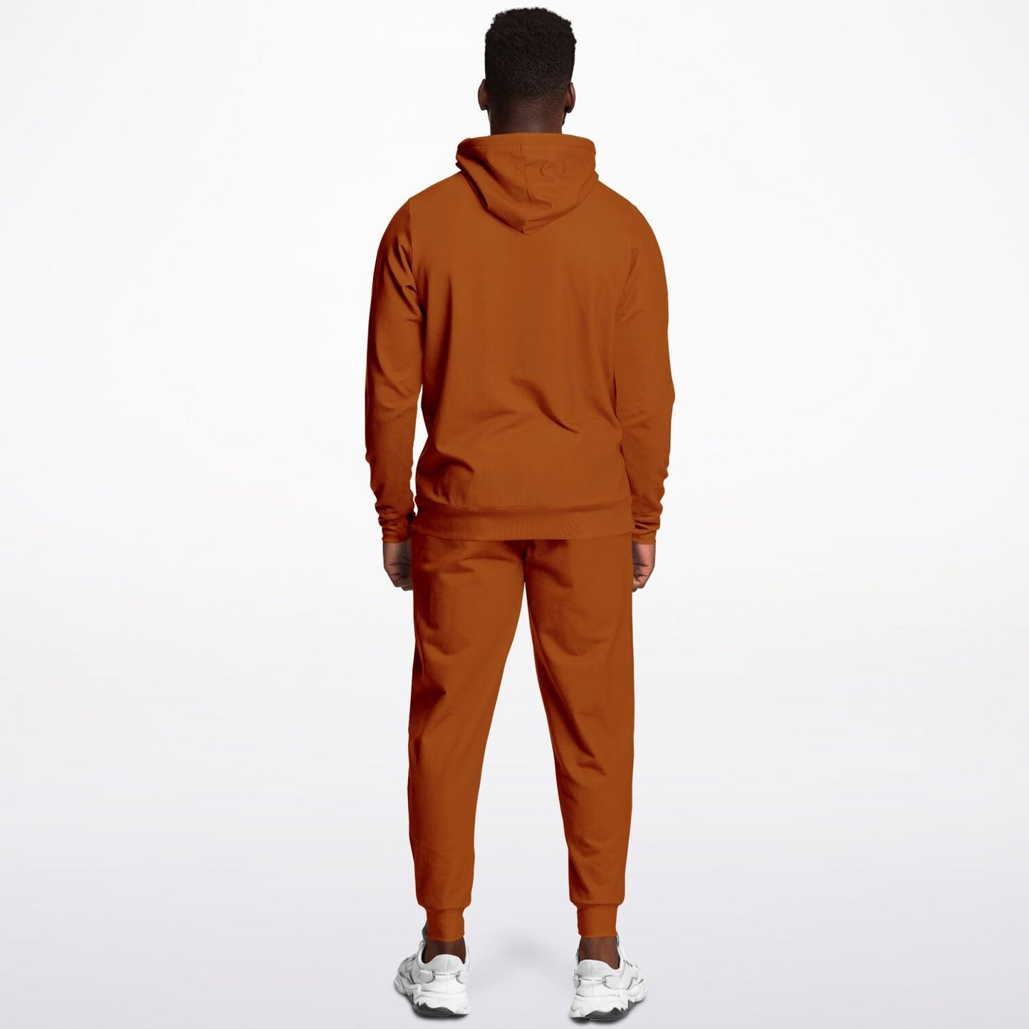 Men's Copper Hoodie and Jogger Set - Sport Finesse
