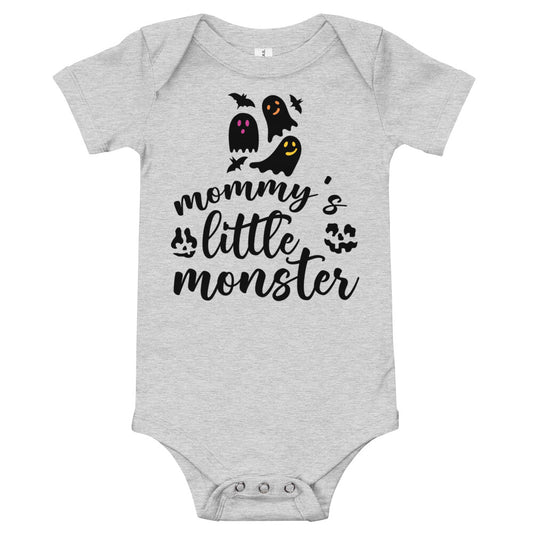 Mommys little monster one piece