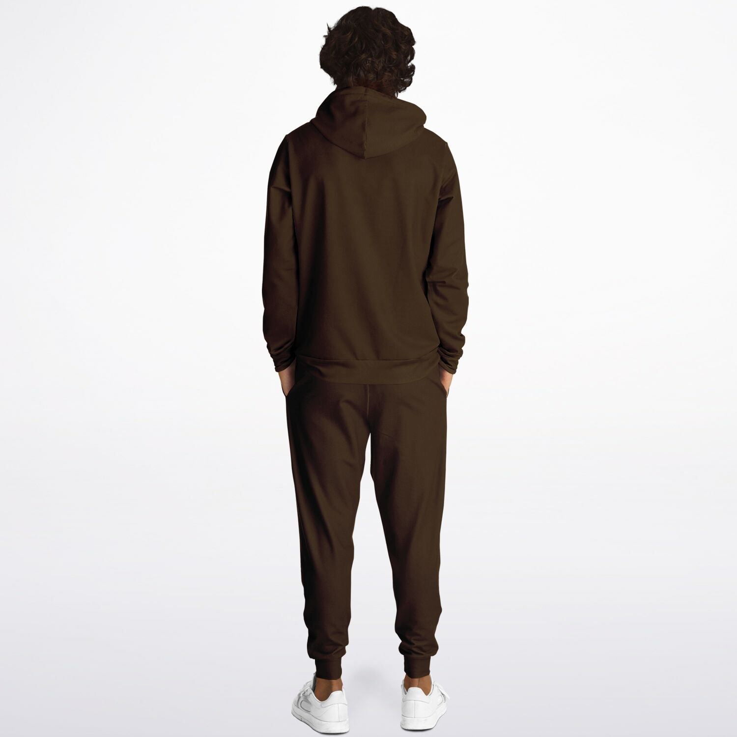 Coffee Men's Hoodie and Jogger Set - Sport Finesse