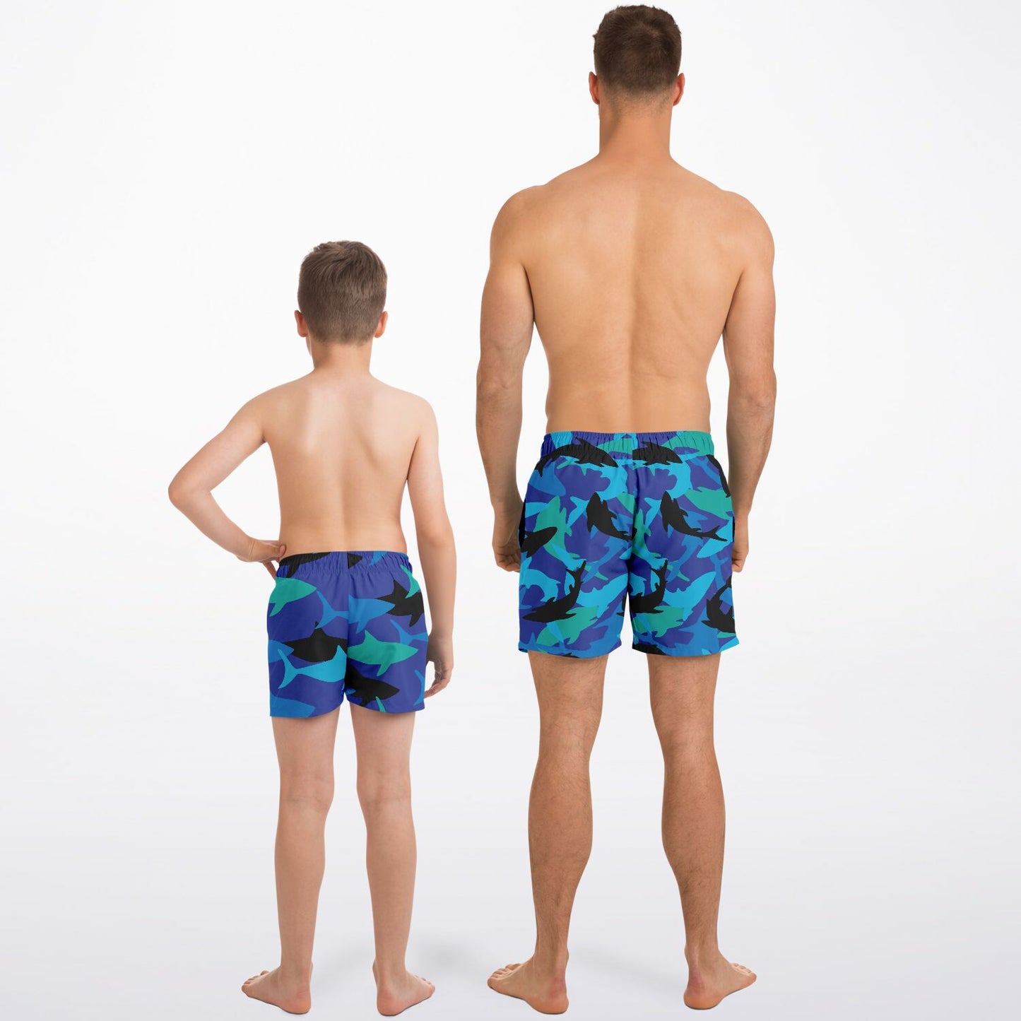 Matching Baby Shark swim trunks Set - Sport Finesse