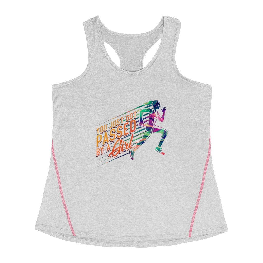 Passed by a girl Racerback Sports Top - Sport Finesse