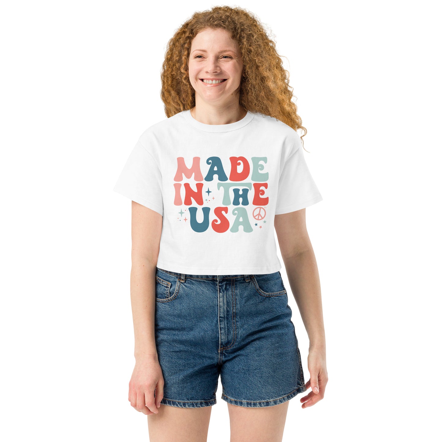 Made in the USA Champion crop top - White / XS - Sport Finesse