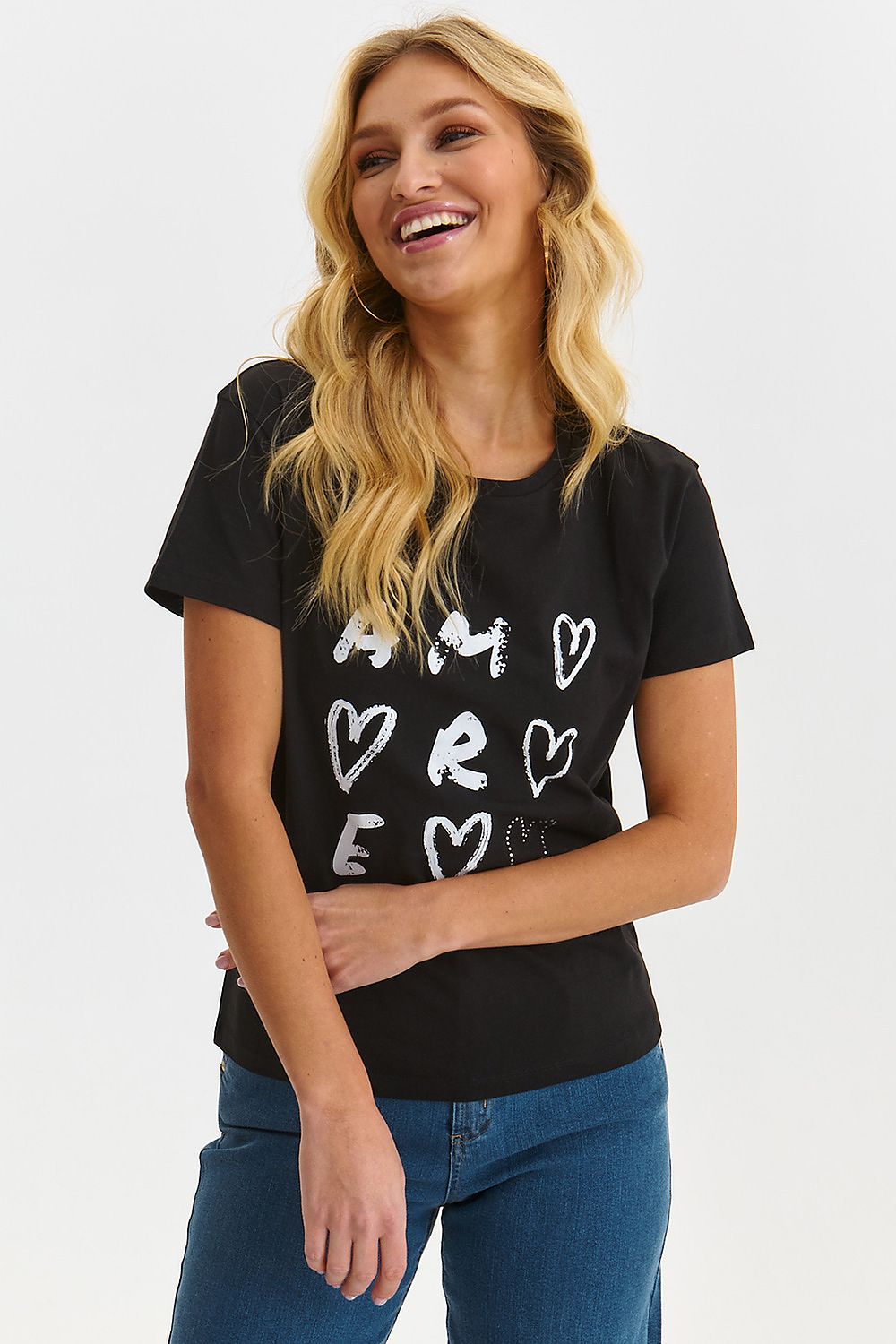 Letters and Hearts T-shirt