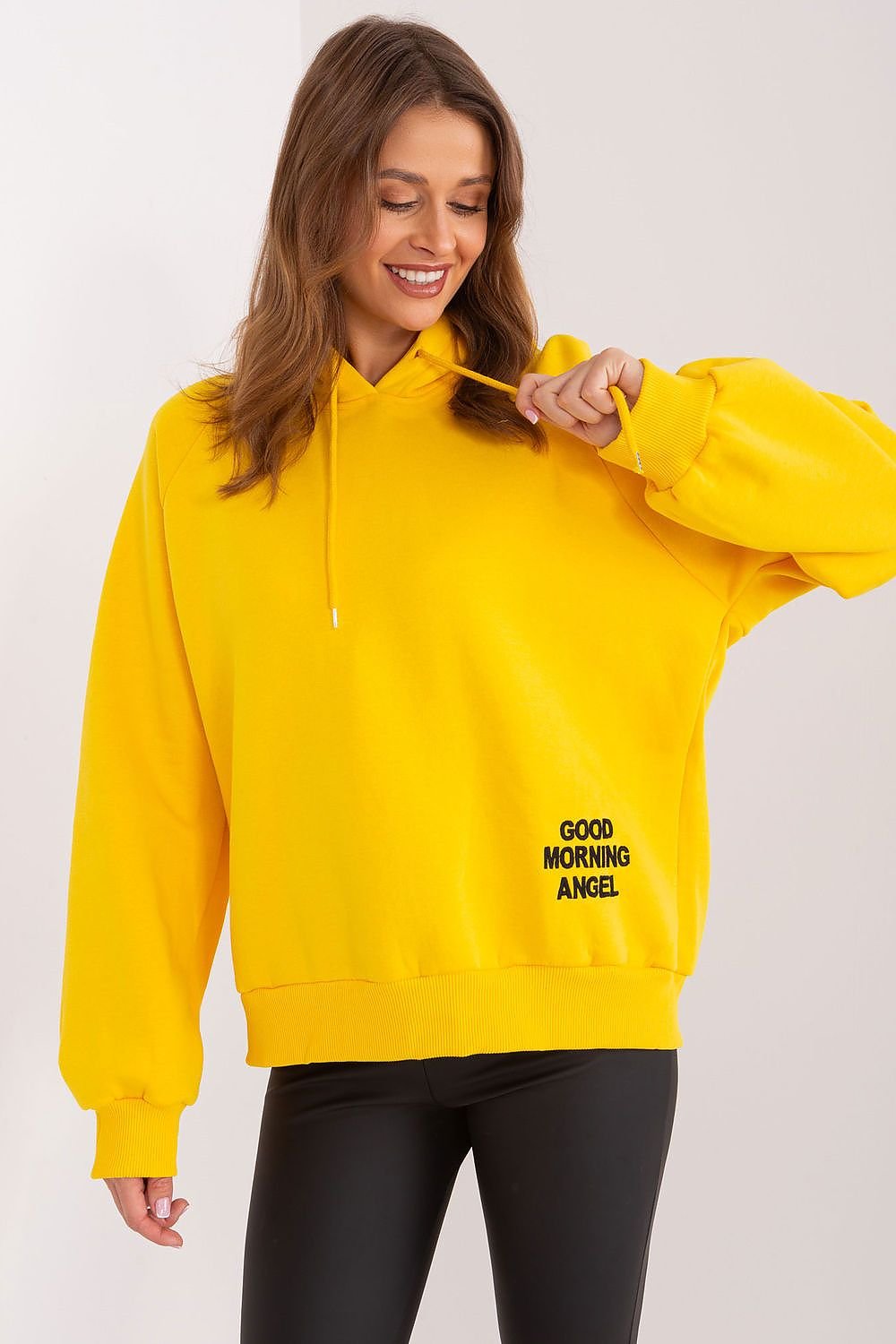 Yellow Angel Sweatshirt Hoodie