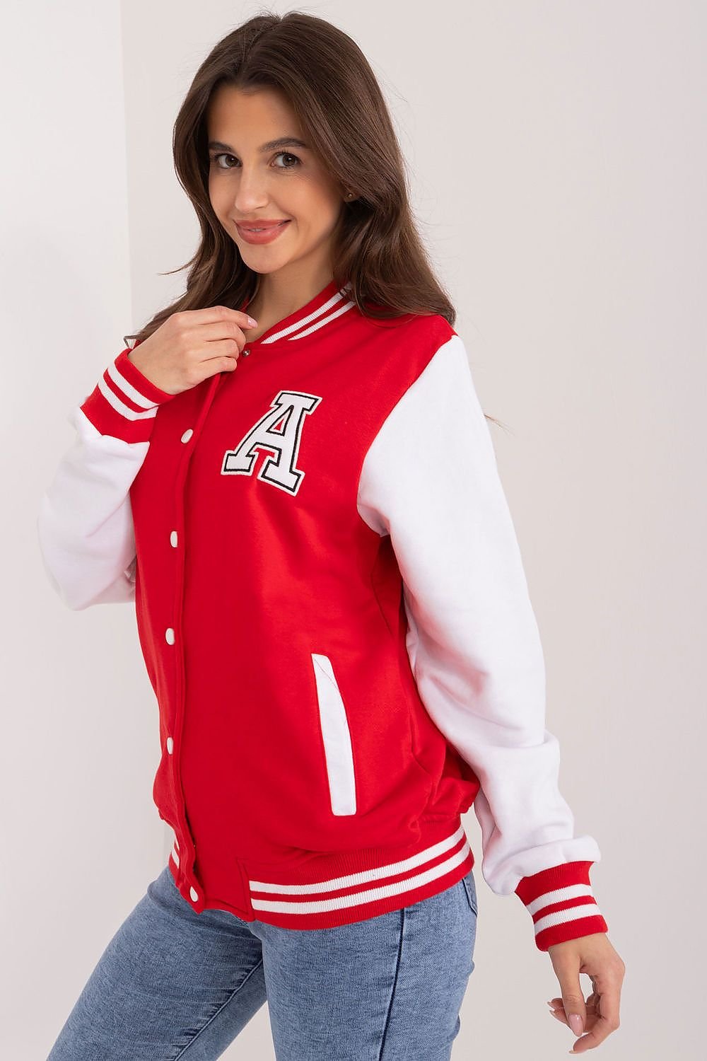 Red Sporty Style Jacket