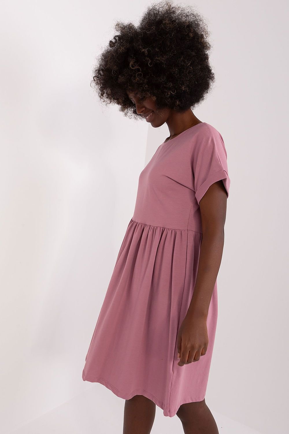 GracefulEase Cotton Flare Dress