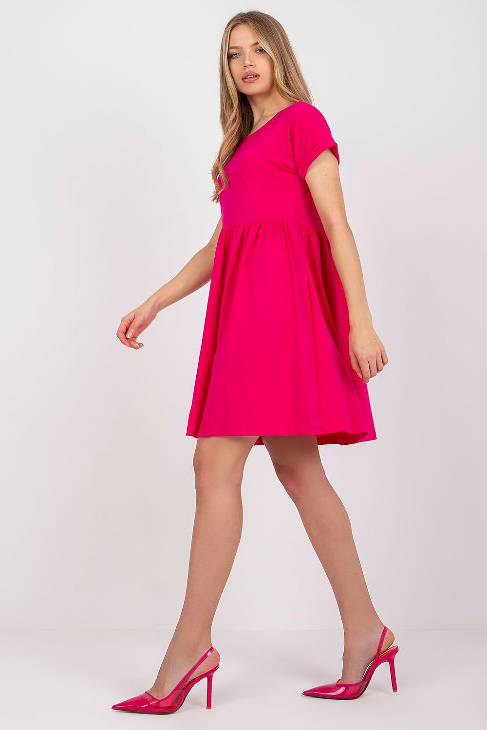 GracefulEase Cotton Flare Dress