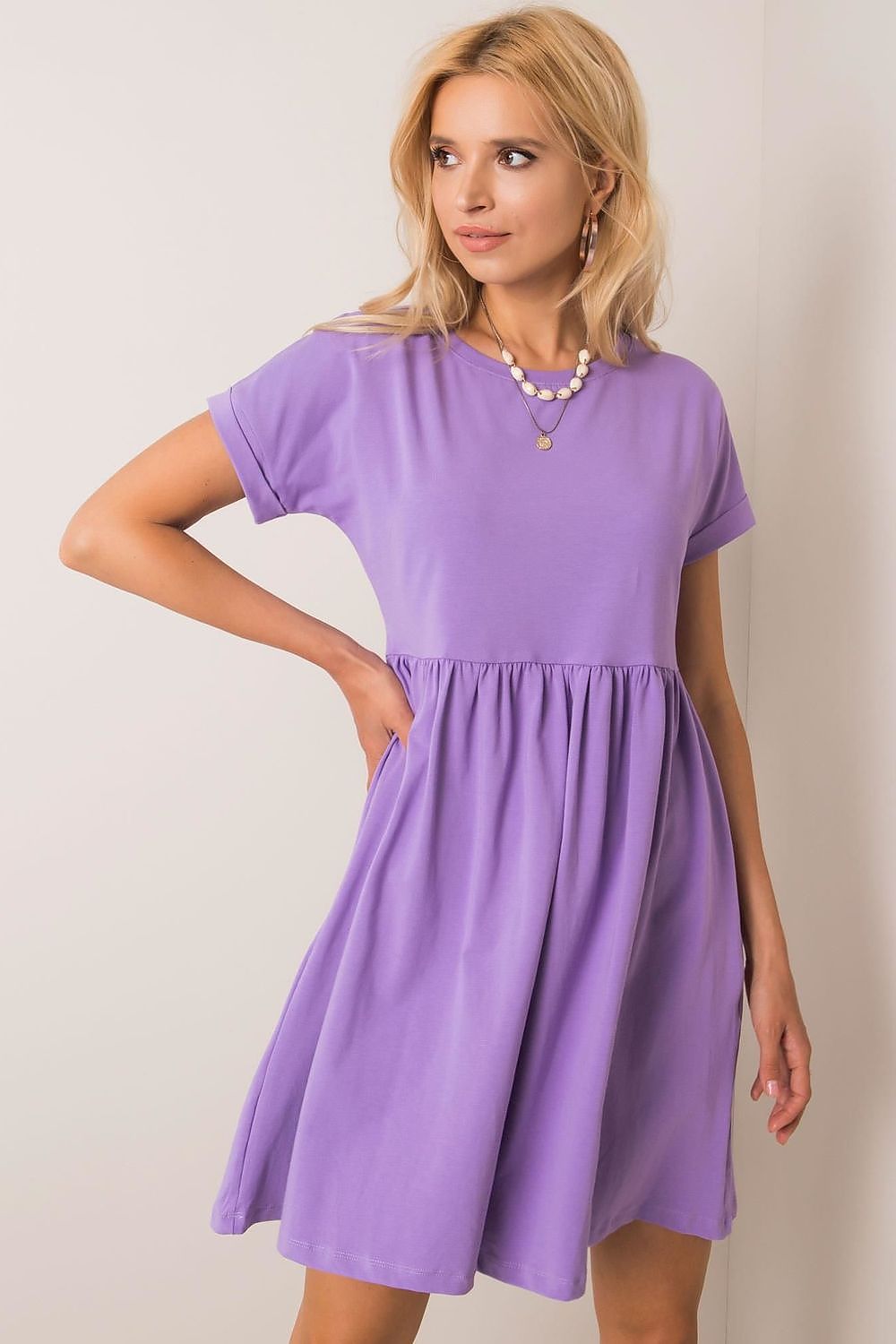 GracefulEase Cotton Flare Dress