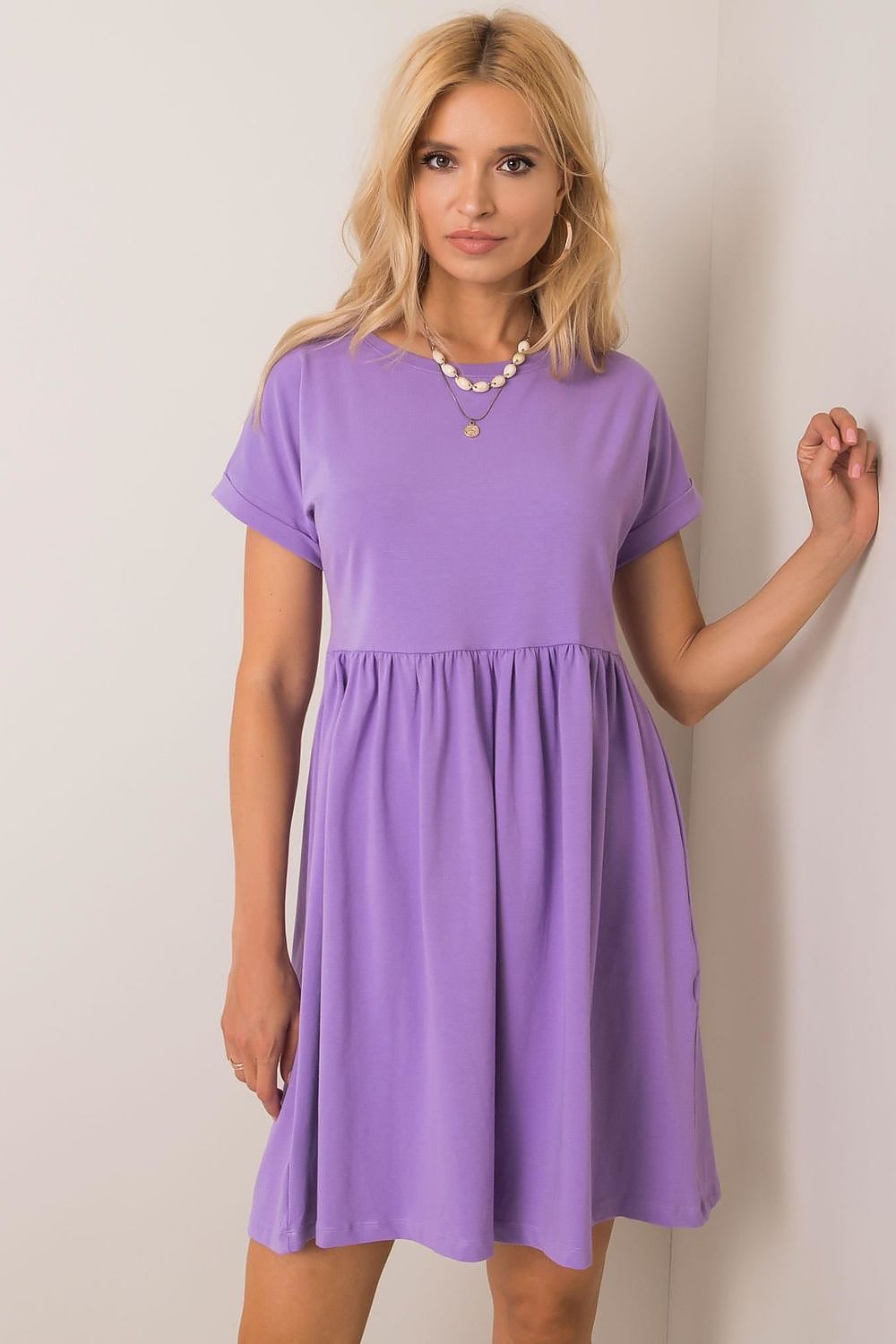 GracefulEase Cotton Flare Dress