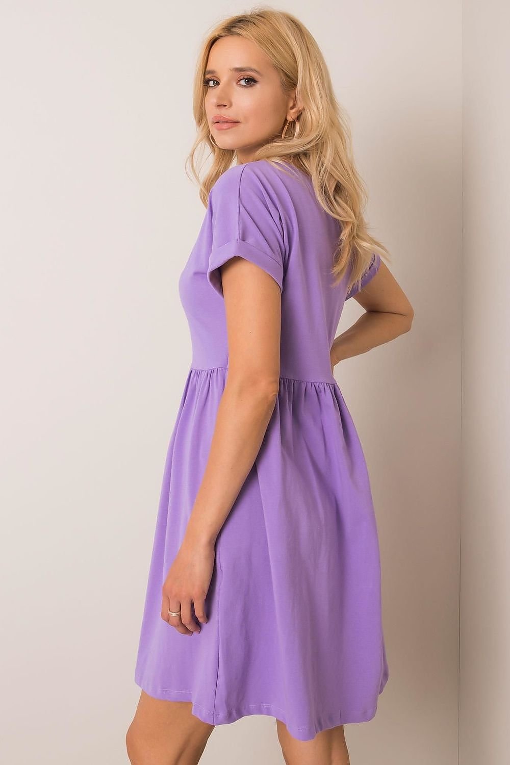 GracefulEase Cotton Flare Dress