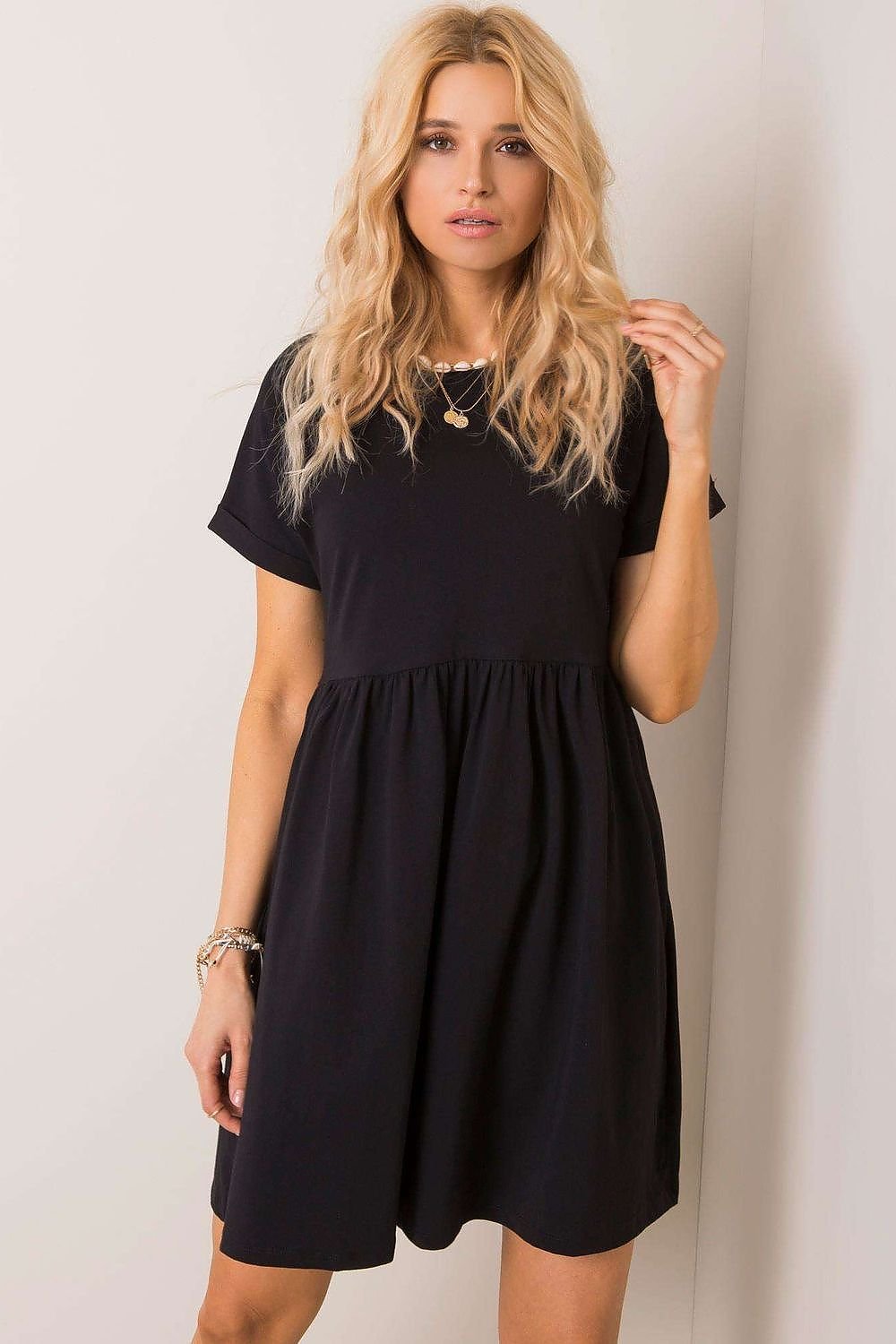 GracefulEase Cotton Flare Dress