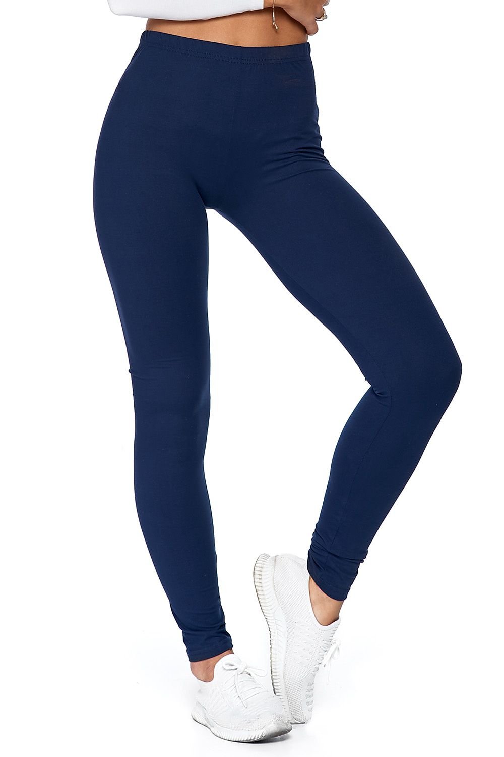 Vacation Dream Peachy Leggings - Navy Blue / S/M - Sport Finesse