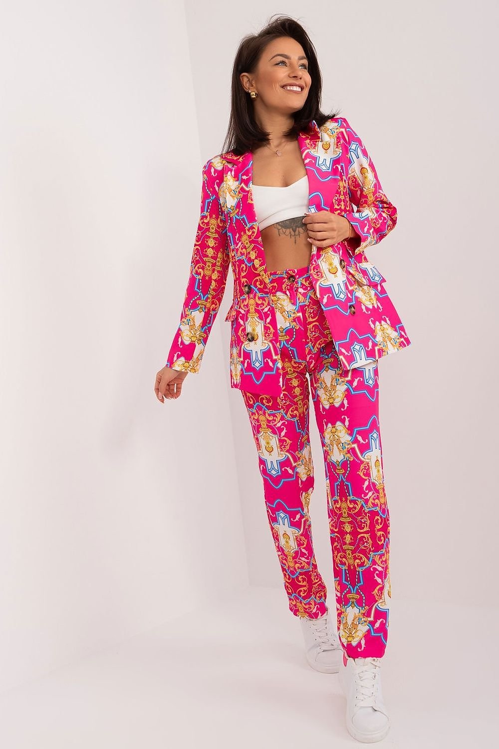 Sophisticated Soiree Jacket & Trouser Duo