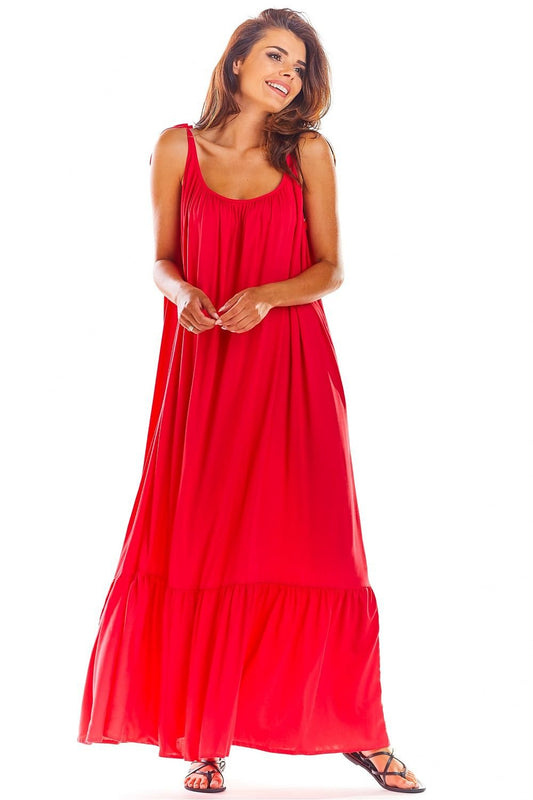 BreezeFlow Backline Dress - Red / one-size-fits-all - Sport Finesse