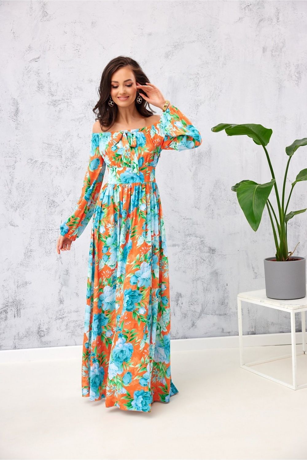 Eternal Elegance Spanish Maxi Dress - Multicolor 3 / 34 - Sport Finesse