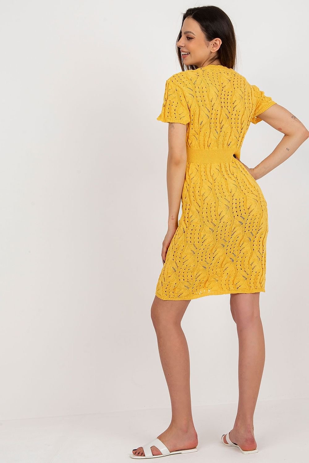 Sunshine Sweetheart Knit Dress