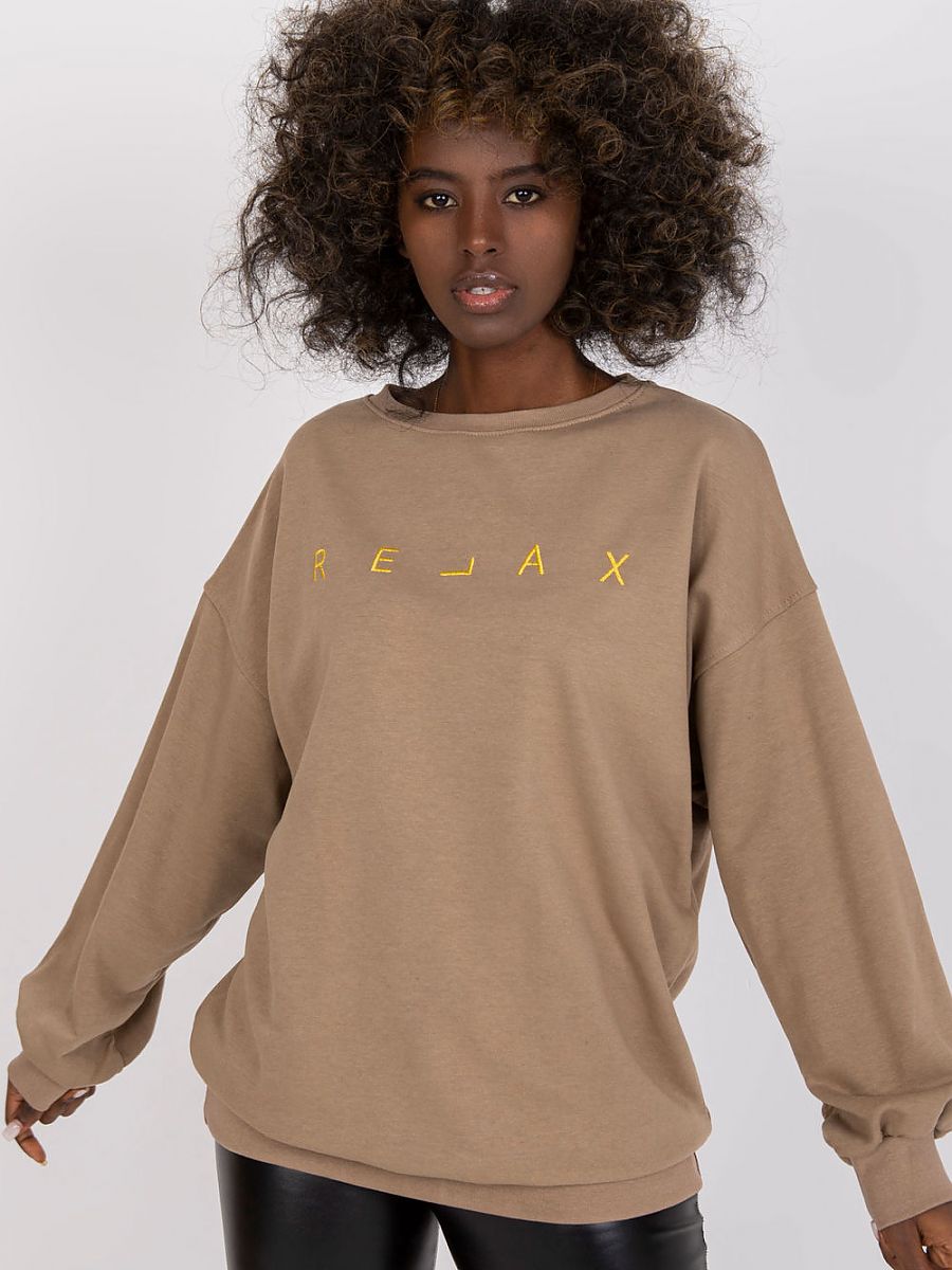 Relax Brown Moda Sweatshirt