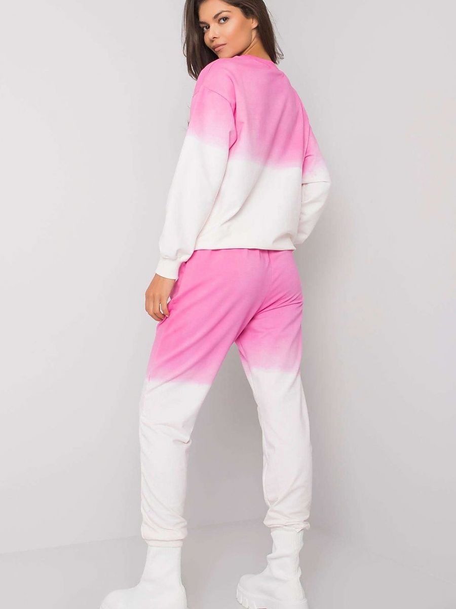 Pink White Ombre Jogger Set