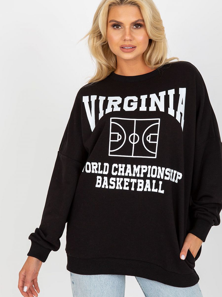 Black Virginia Basketball Fancy Sweatshirt
