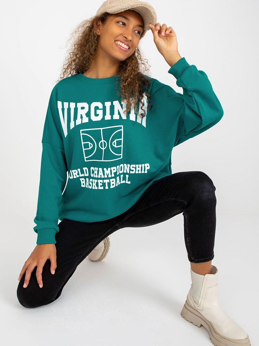 Teal Virginia Basketball Fancy Sweatshirt