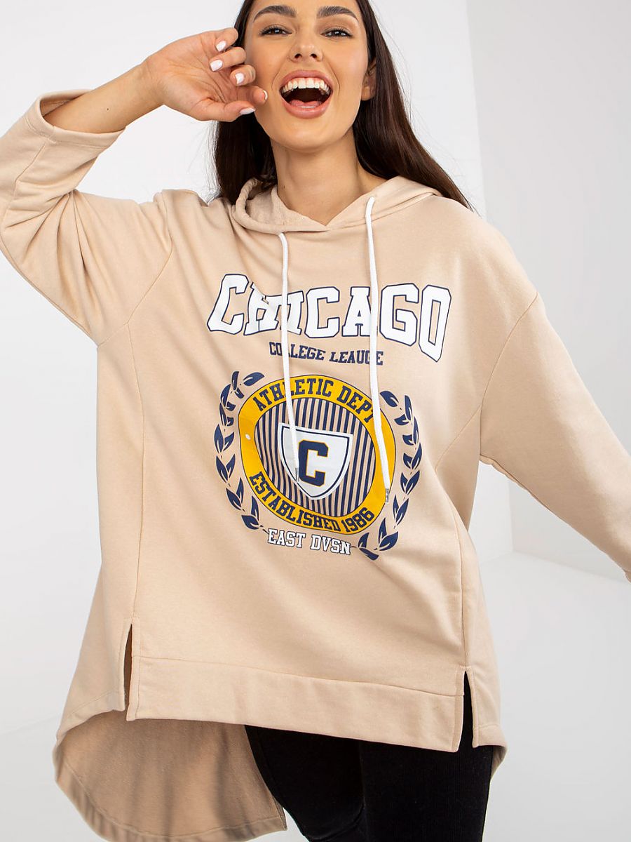 Beige Chicago Sweatshirt