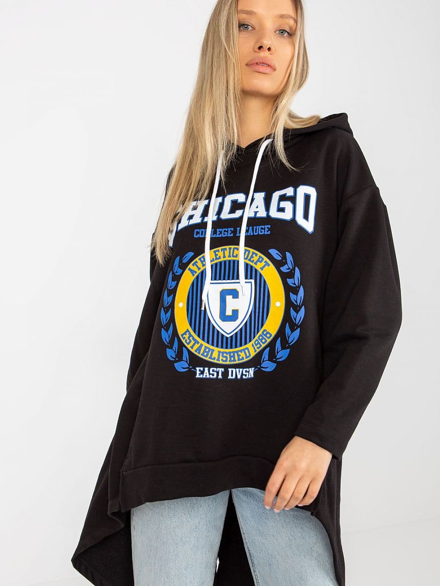 Black Chicago Sweatshirt