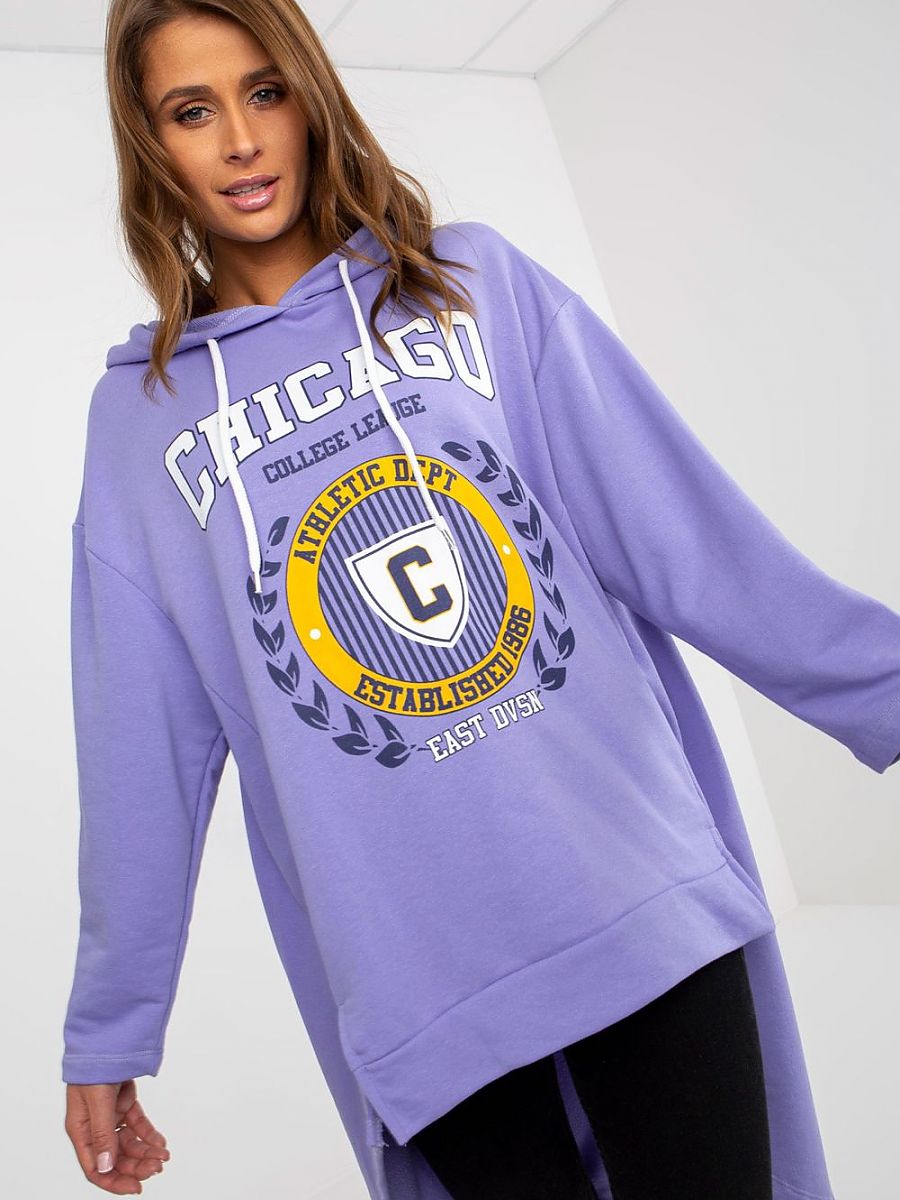 Purple Chicago Sweatshirt
