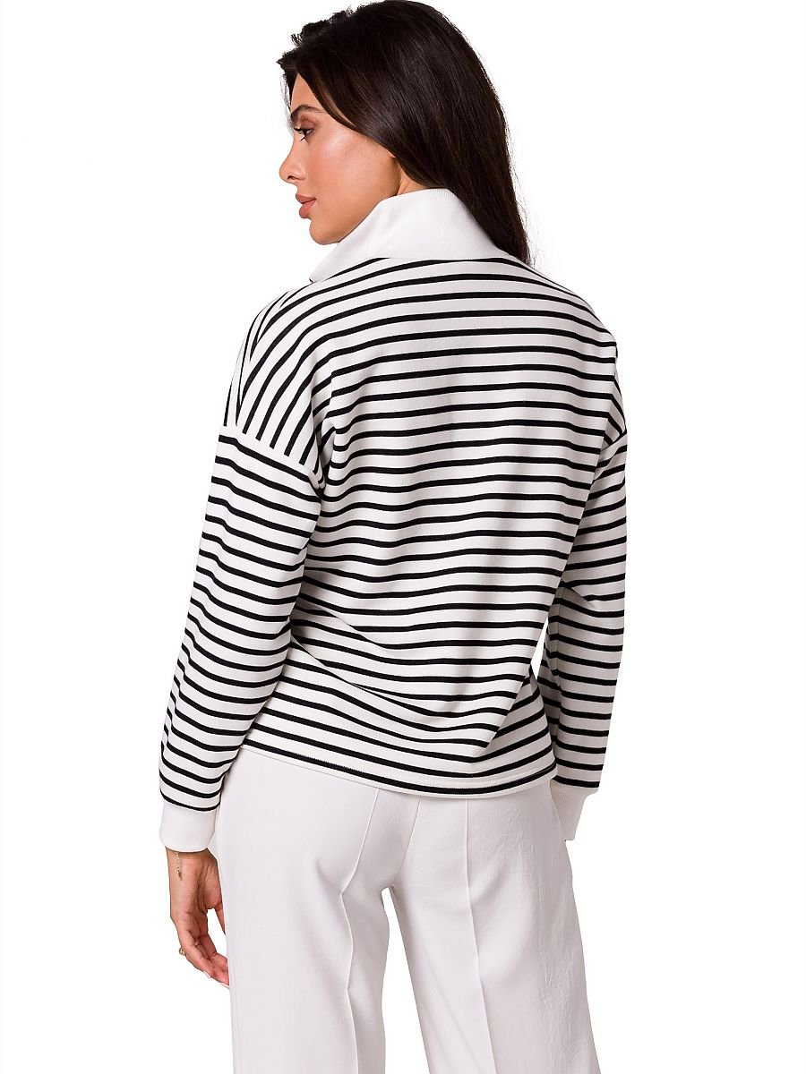 Hgh Clr Striped Sweatshirt
