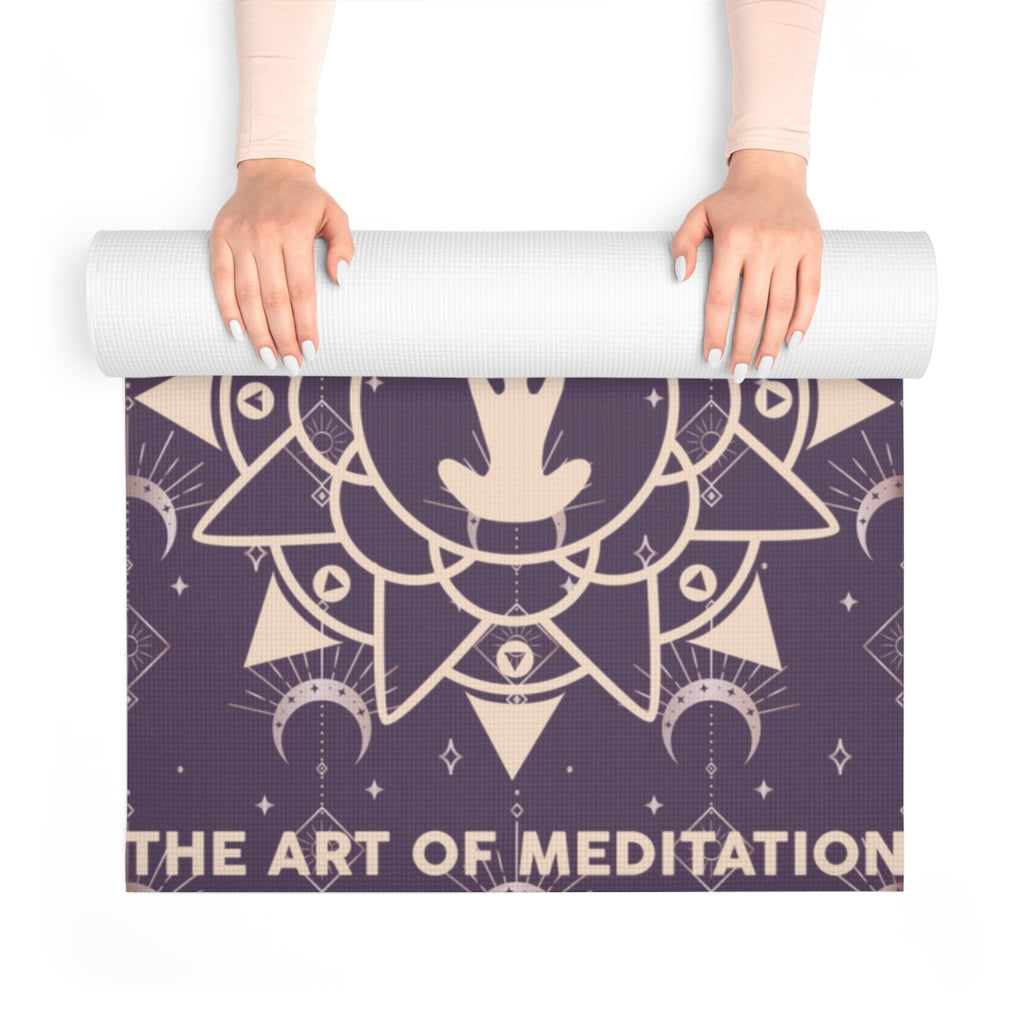 Art of Meditation Foam Yoga Mat - Sport Finesse