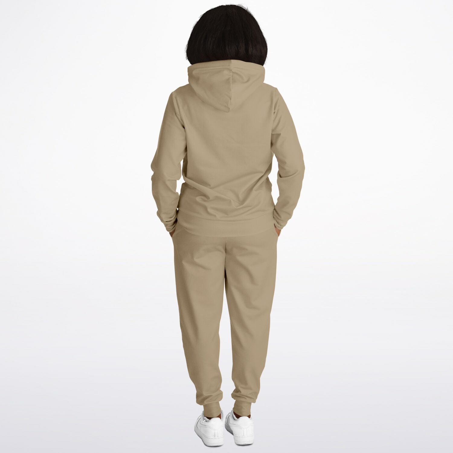 Vintage Brown Women's Hoodie and Jogger Set - Sport Finesse