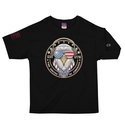 Eagle Men's Champion T-Shirt - Black / S - Sport Finesse