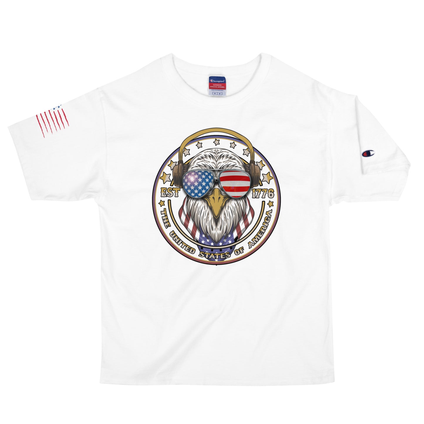 Eagle Men's Champion T-Shirt - White / S - Sport Finesse