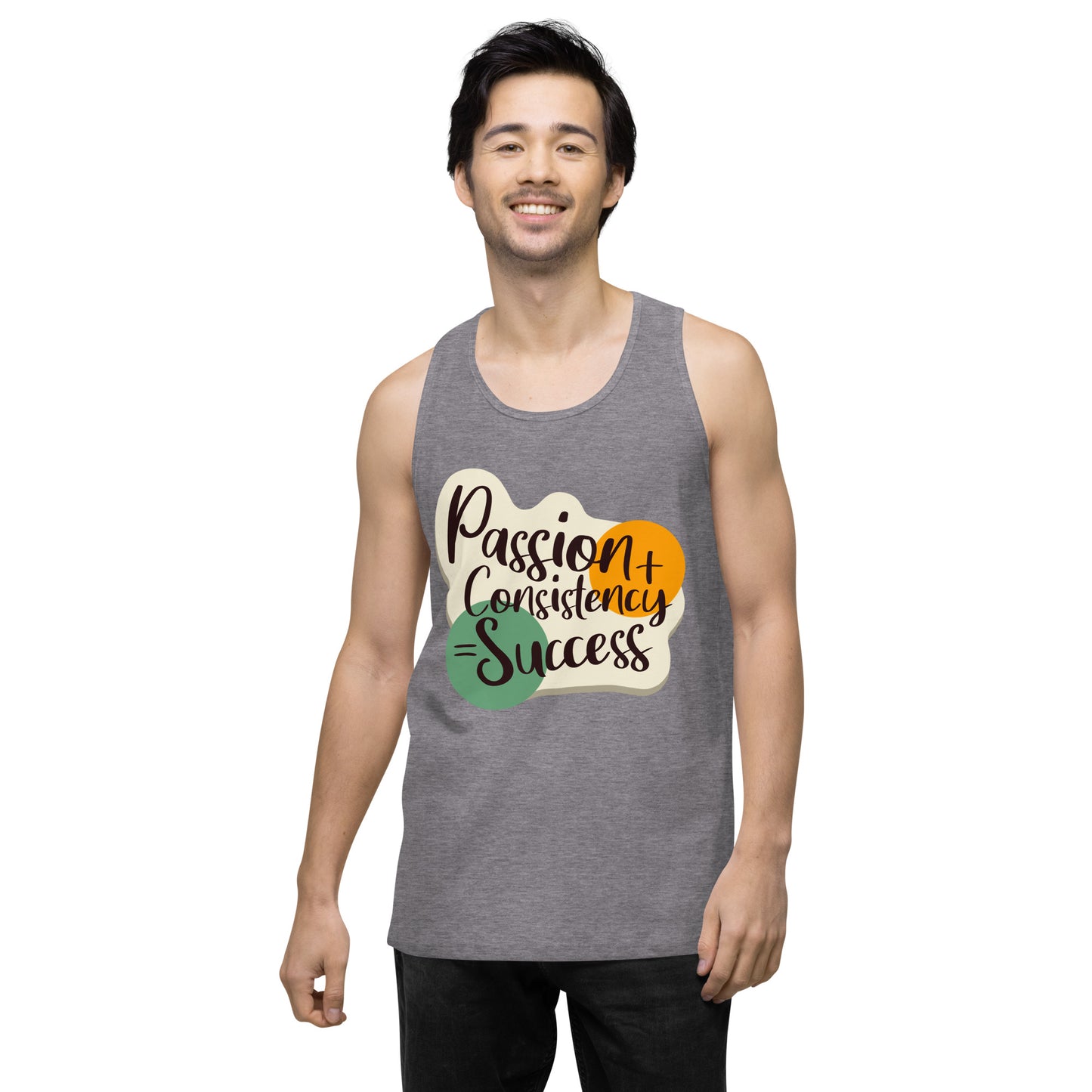 Passion and Consistency premium tank top