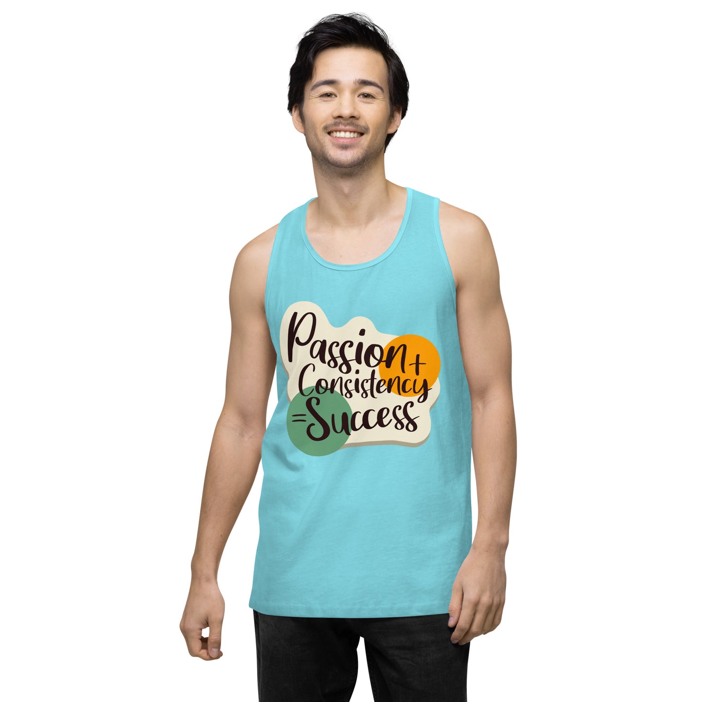 Passion and Consistency premium tank top