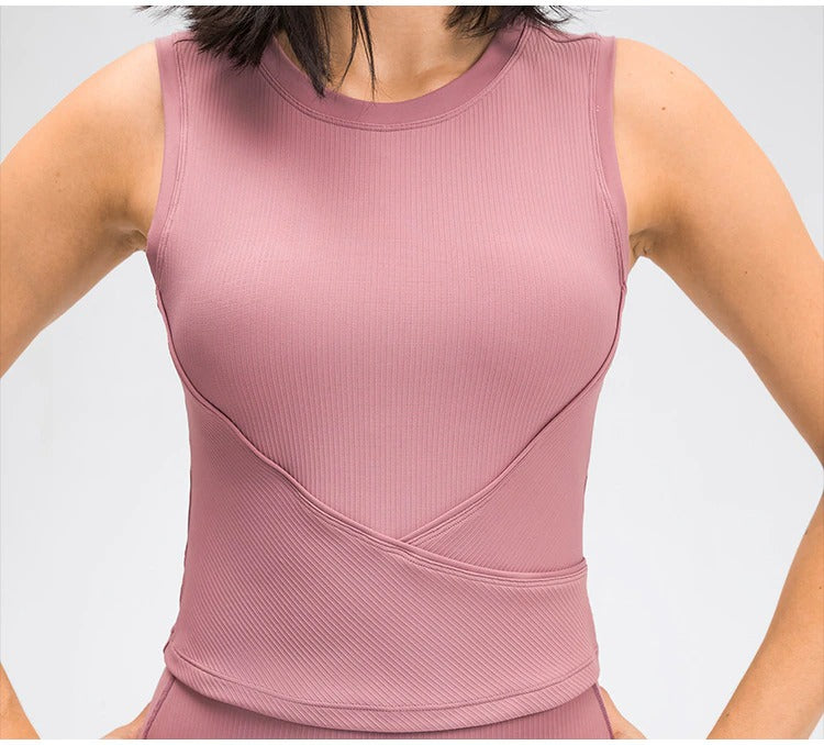 Sports New Style Yoga Top - Pink / 4 - Sport Finesse