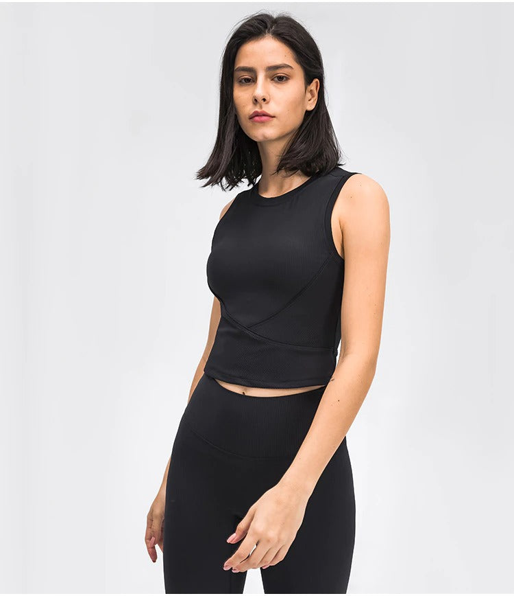 Sports New Style Yoga Top - Black / 4 - Sport Finesse