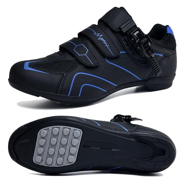 Flex Rubber Base Cycling Shoes - Blue Rubber / 5 - Sport Finesse