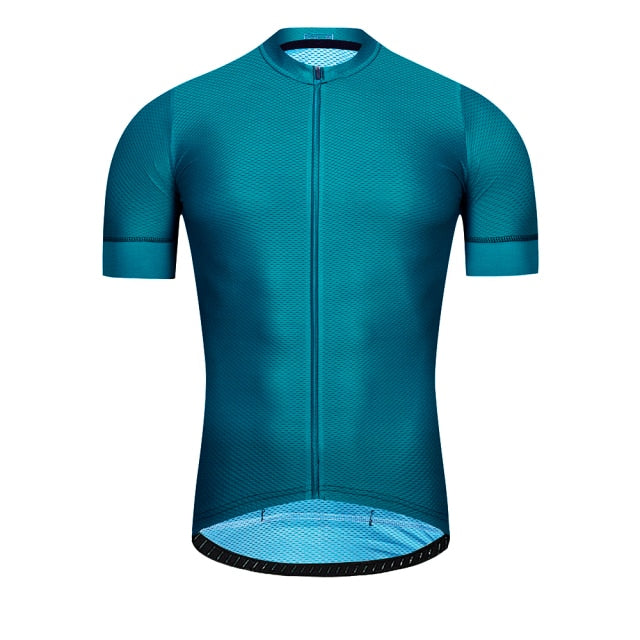 LUBI Summer Men High Quality Cycling Jersey - Turquoise / XS - Sport Finesse
