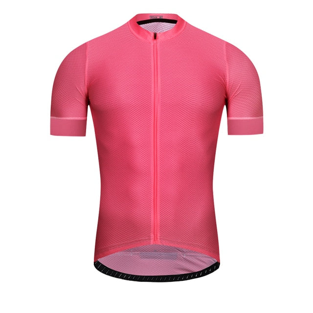 LUBI Summer Men High Quality Cycling Jersey - Rose / XXL - Sport Finesse