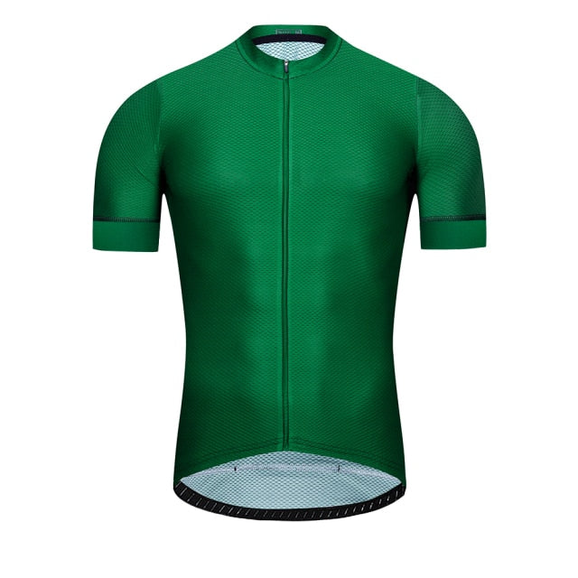 LUBI Summer Men High Quality Cycling Jersey - Green / M - Sport Finesse