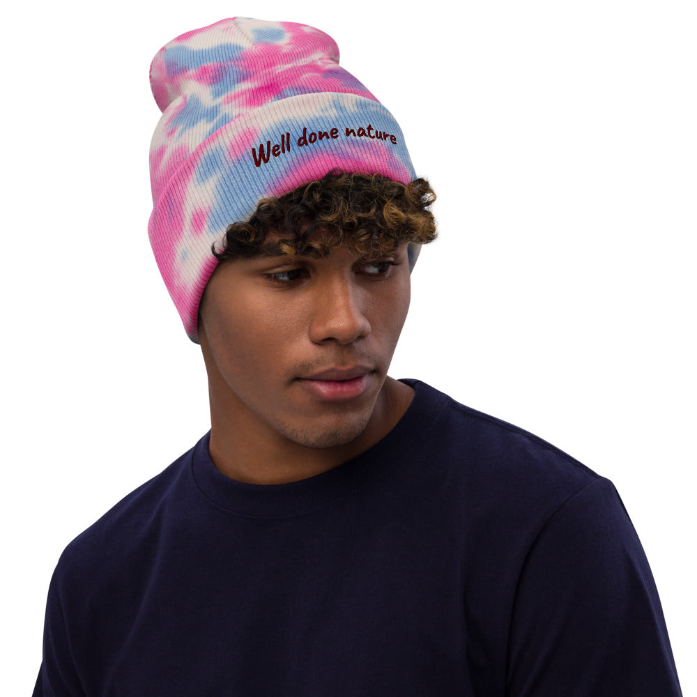Well Done Nature Tie-dye beanie - Sport Finesse