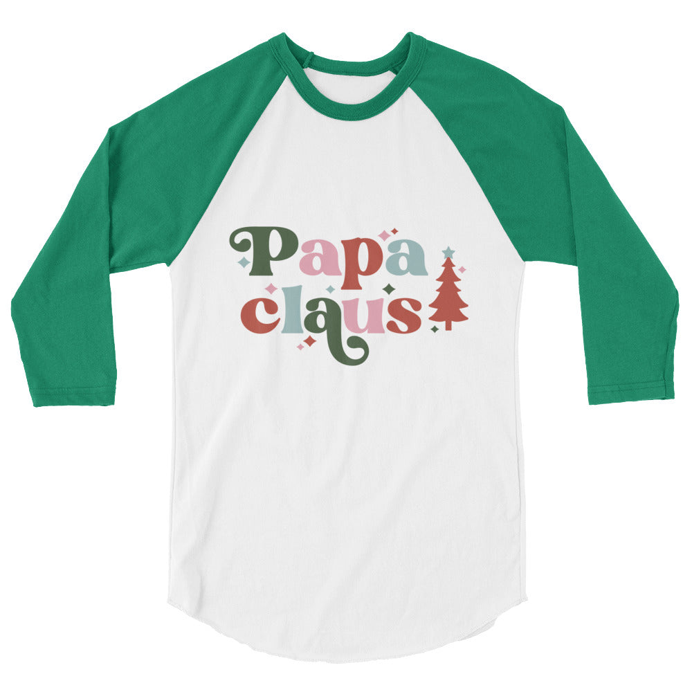 Papa Claus 3/4 Sleeve Shirt - Sport Finesse