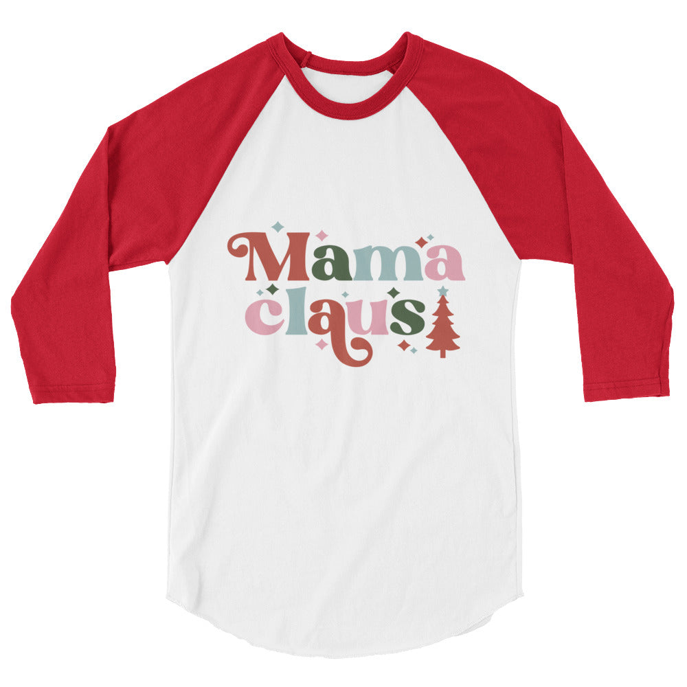 Mama Claus 3/4 Sleeve Shirt - Sport Finesse