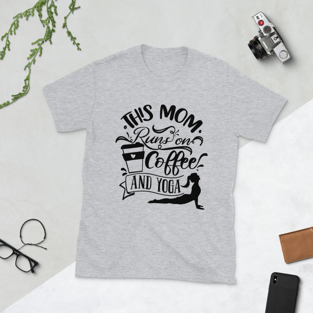 Yoga and Coffee Short-Sleeve T-Shirt