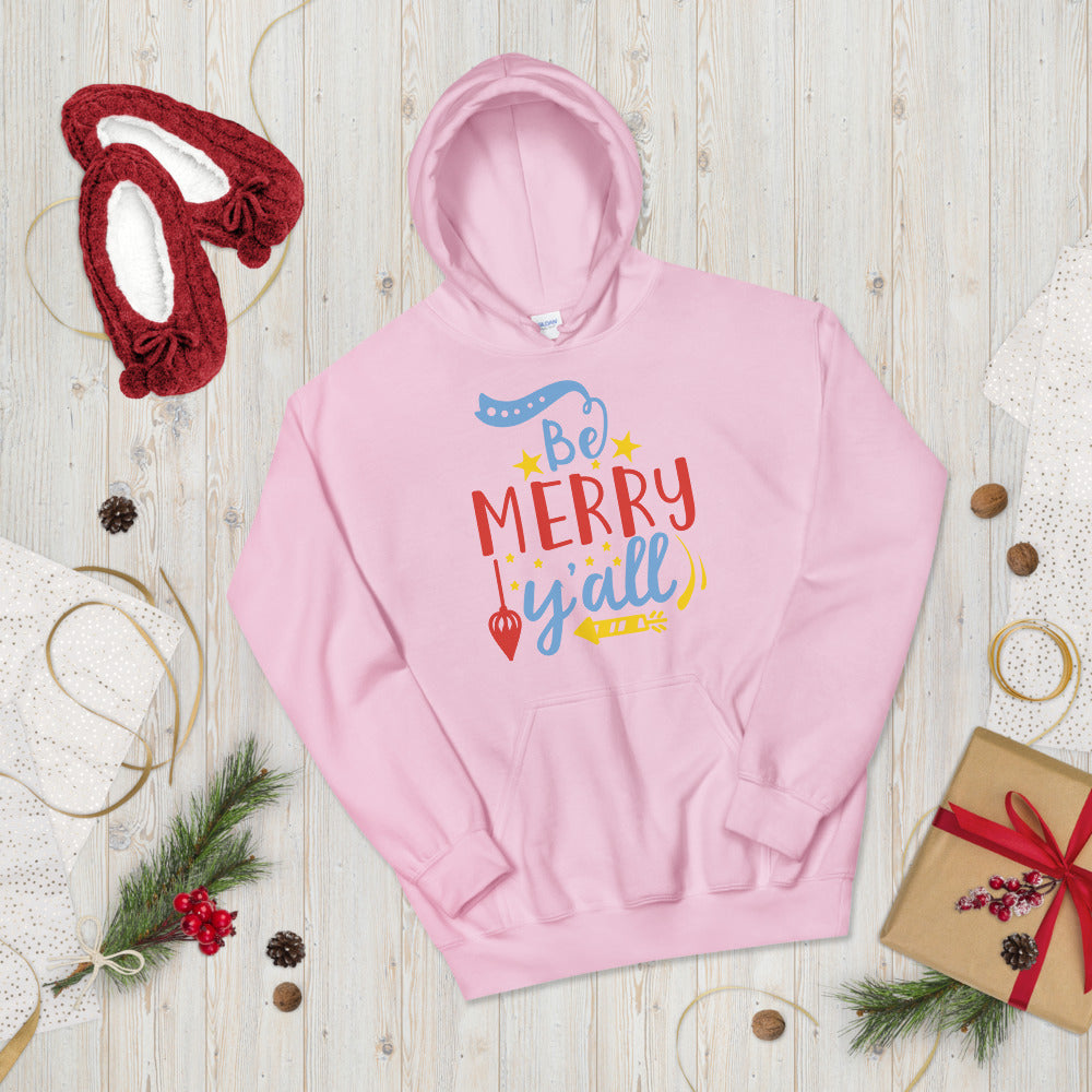Be Merry All Hoodie - Light Pink / S - Sport Finesse