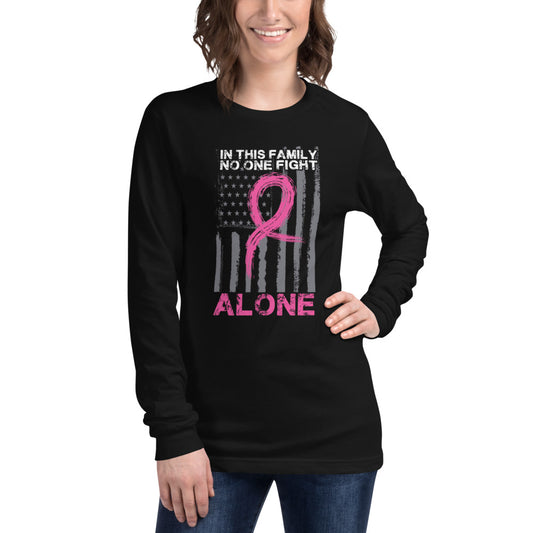 No One Fight Alone Unisex Long Sleeve Tee