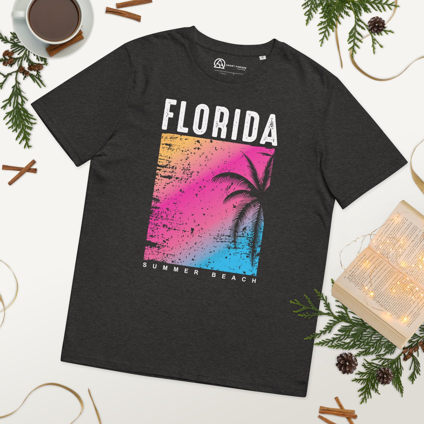 Florida Beach Unisex organic cotton t-shirt - Sport Finesse