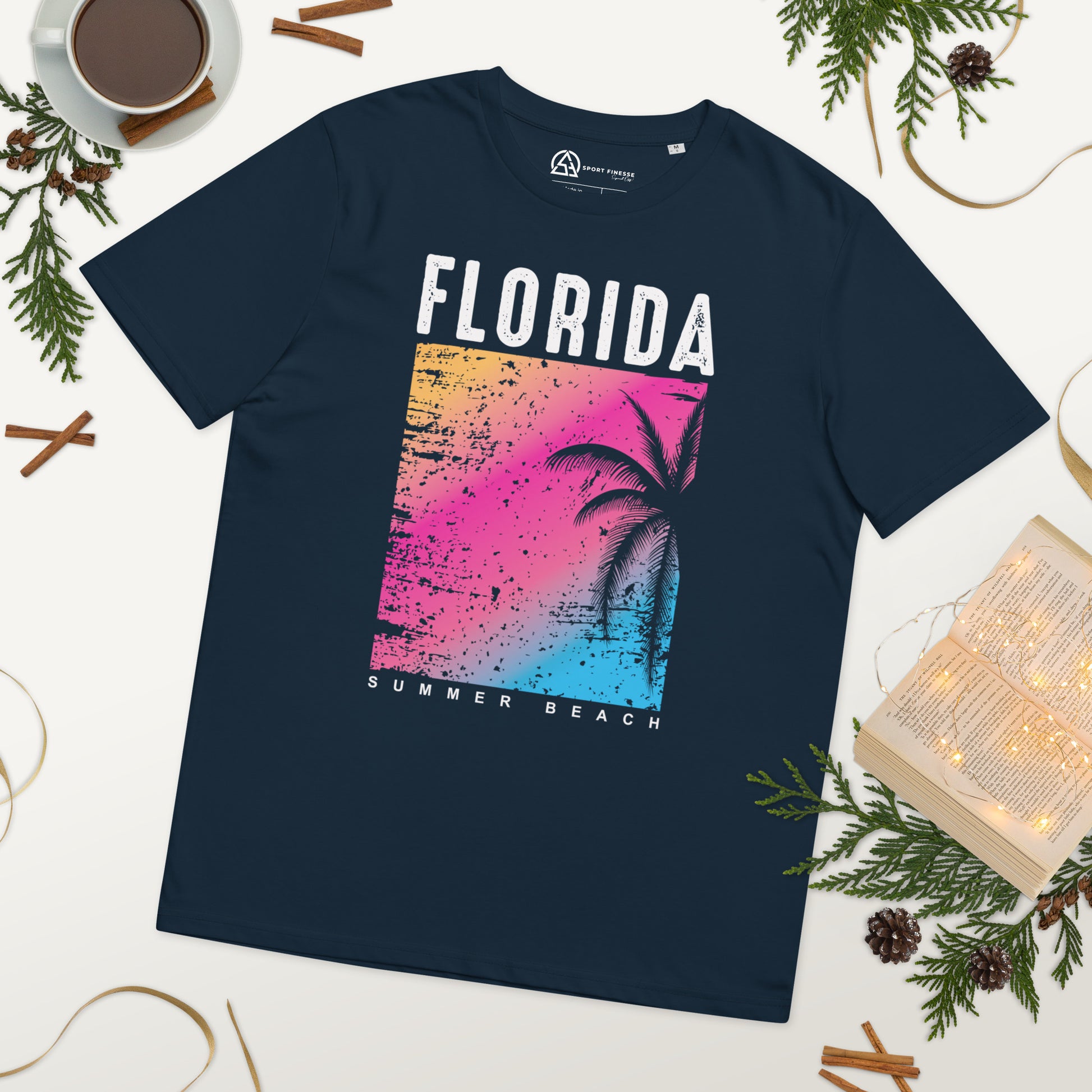 Florida Beach Unisex organic cotton t-shirt - Sport Finesse